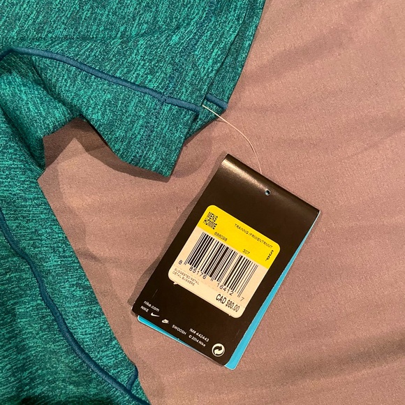 NEW Green Nike Drifit Running workout shirt - Picture 2 of 4